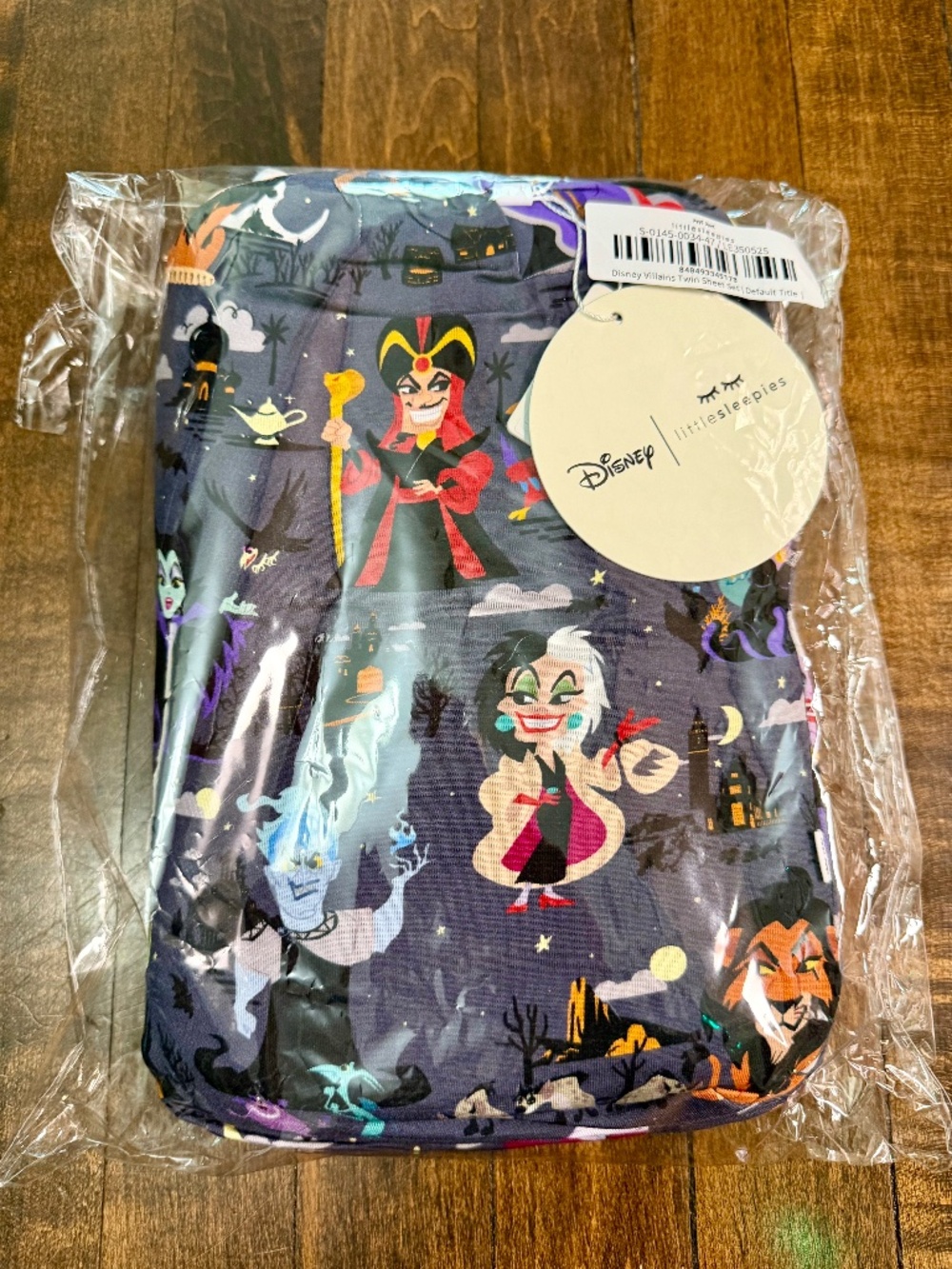 NEW IN BAG-Little Sleepies: Disney Villains Twin Sheets